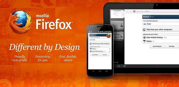 Firefox 9 para Android, navegador centrado en tablets