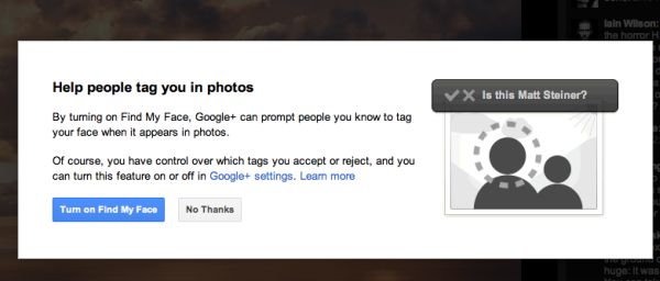 google plus etiquetas fotos
