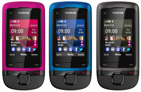 Nokia C2-05 Slide Phone, ya disponible en España