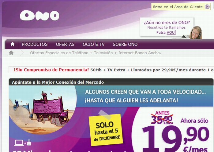 ¿Prepara ONO un filtrado para los streaming de fútbol en Internet?