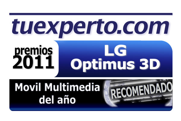 LG Optimus 3D, Móvil Multimedia del Año por tuexperto.com 2 LG Optimus 3D