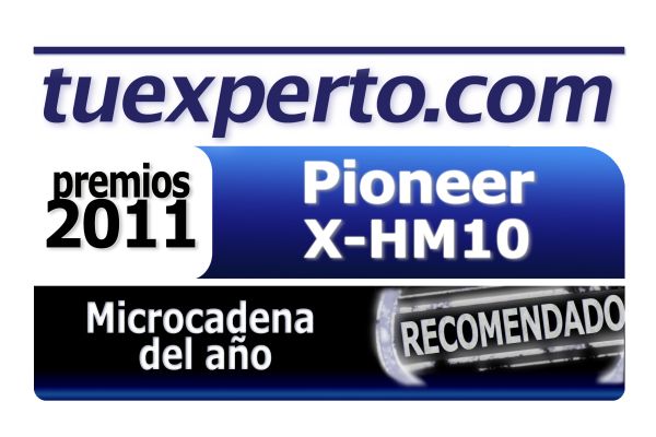 premio-tuexperto-PIONEER-Microcadena-2011 Pioneer X-HM10, Microcadena del Año por tuexperto.com 1