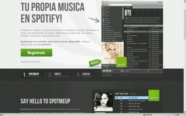 Spotmeup, subir tus canciones a Spotify es muy sencillo