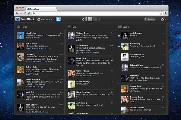 Twitter lanza TweetDeck para la web y actualiza TweetDeck para Chrome