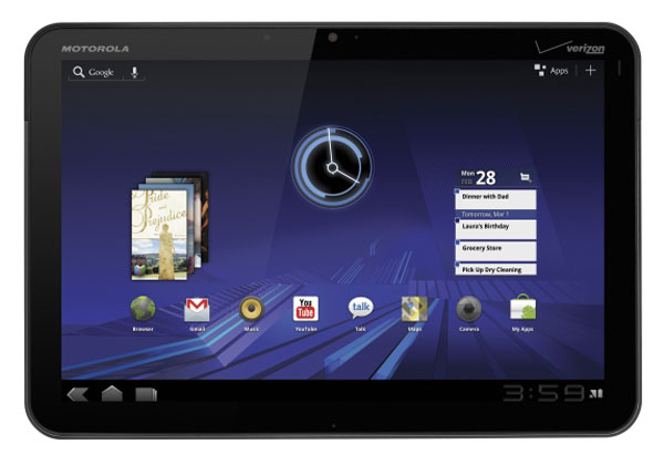 El Motorola Xoom se actualiza a Android 3.2 Honeycomb