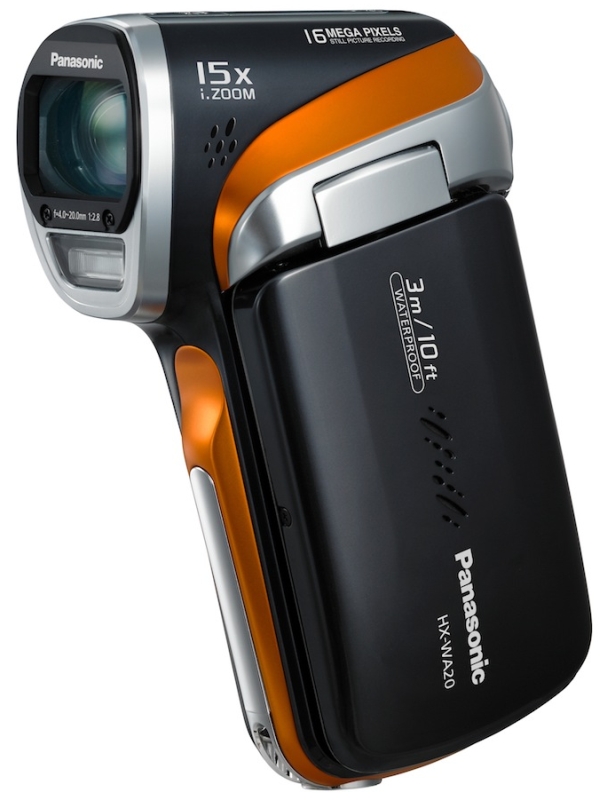 HX-WA20, una videocámara todoterreno de empuñadura de Panasonic