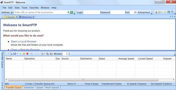 SmartFTP, sube tus archivos a la web
