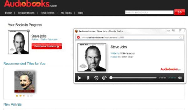 Audiobooks.com lanza el Spotify de los libros