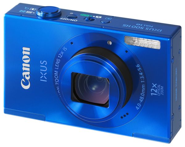 Canon IXUS 500 HS, compacta con cuerpo extrafino