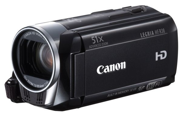 Canon LEGRIA HF R38, videocámara con WiFi