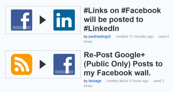 IFTTT, un solo servicio web para gobernarlos a todos