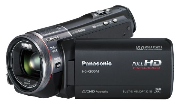 Panasonic HC-X900 y Panasonic HC-X900M, videocámaras 3MOS