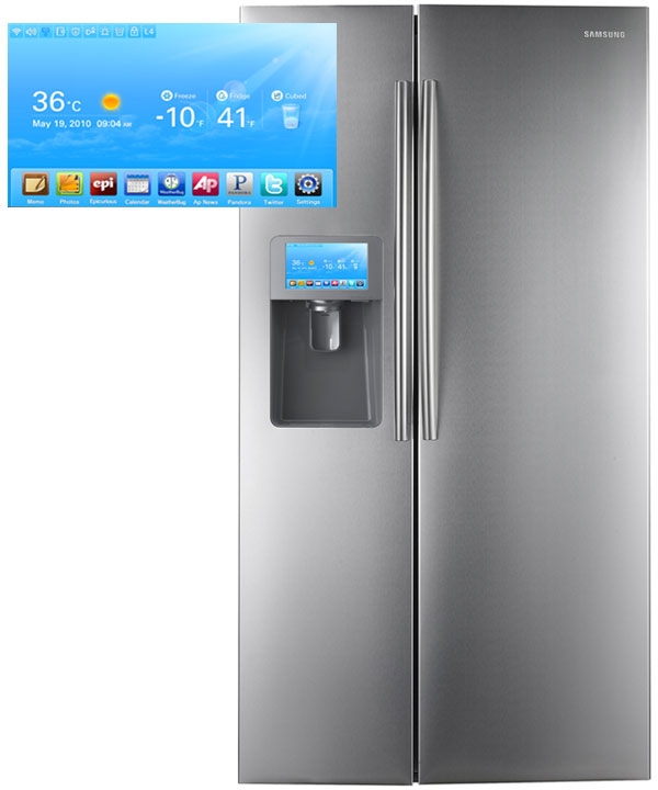 RSG309 y RF4289, dos frigorí­ficos de Samsung con LCD y Wi-Fi