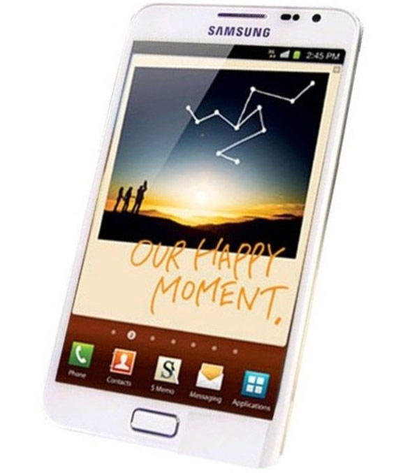 El Samsung Galaxy Note blanco ya se vende en Reino Unido