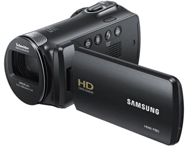 Samsung HMX-F80, videocámara con memoria flash