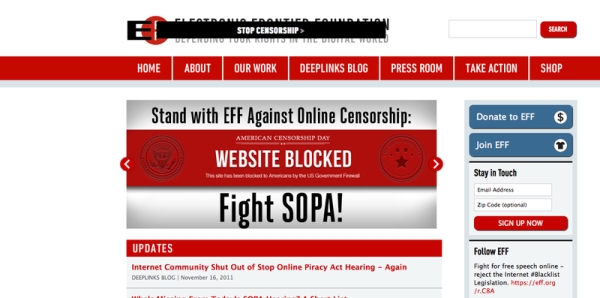 23 de Enero, el dí­a de Internet contra la ley SOPA
