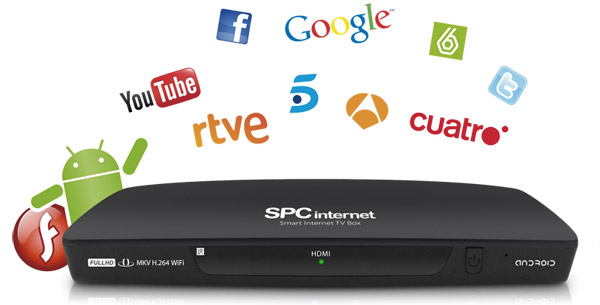 SPCinternet 9200, actualiza tu televisor con esta caja Android Internet 1