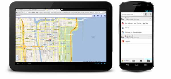 Google lanza la beta de Chrome en móviles y tablets Android