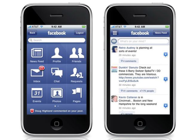 Facebook a punto de lanzar anuncios para móviles