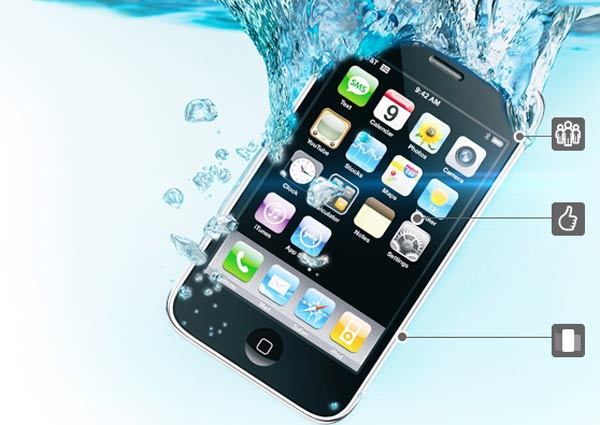 Samsung Galaxy S3 y iPhone 5 podrí­an ser resistentes al agua