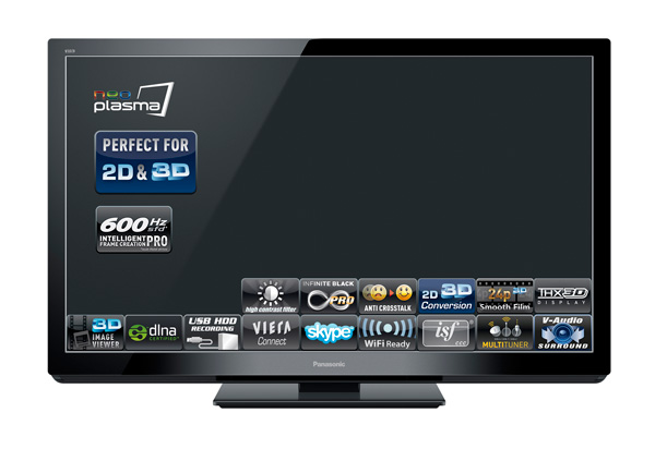 Panasonic TX-P42GT30E, TV de plasma con Internet y 3D 3 Panasonic TX-P42GT30