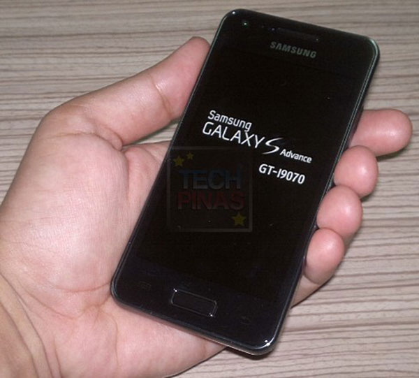 Nuevas imágenes del Samsung Galaxy S Advance