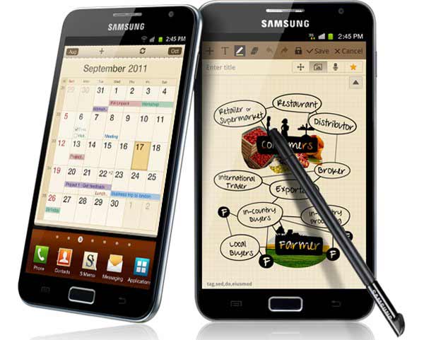 Samsung Galaxy Note, dos millones de unidades vendidas