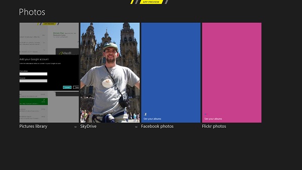 Cómo usar la app de fotos de Windows 8 y ver fotos de Facebook