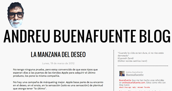 Andreu Buenafuente elige Android frente a «la manzana del deseo»