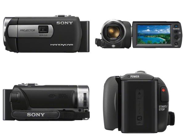 Sony Handycam DCR-PJ5E, videocámara económica con proyector 2