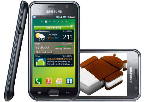 El Samsung Galaxy S recibe un sustituto de Android 4.0