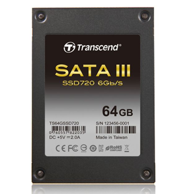 Transcend SSD720, unidades de estado sólido SATA III