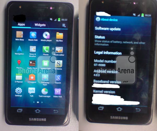 Un nuevo Samsung con pantalla AMOLED de 4 pulgadas en HD