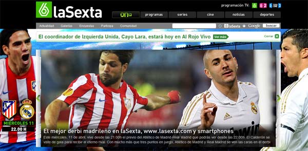 Atlético – Real Madrid, cómo ver gratis el partido de fútbol por Internet