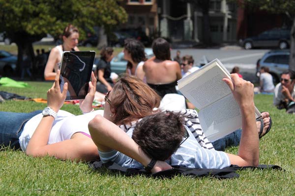 Una quinta parte de los estadounidenses lee libros digitales