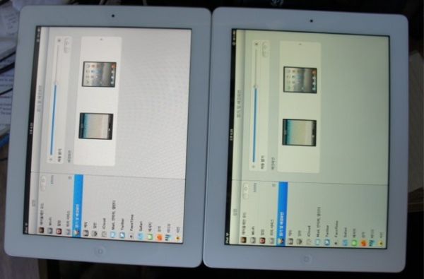 El nuevo iPad también tiene la pantalla amarillenta en algunos casos