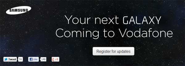 Vodafone será la primera en tener el Samsung Galaxy S3