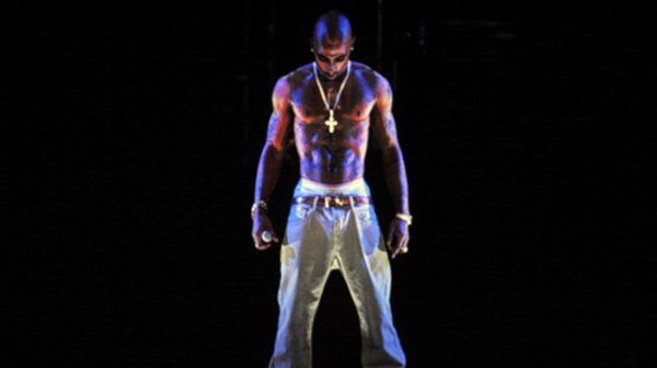 Resultado de imagen de HOLOGRAMA tupac