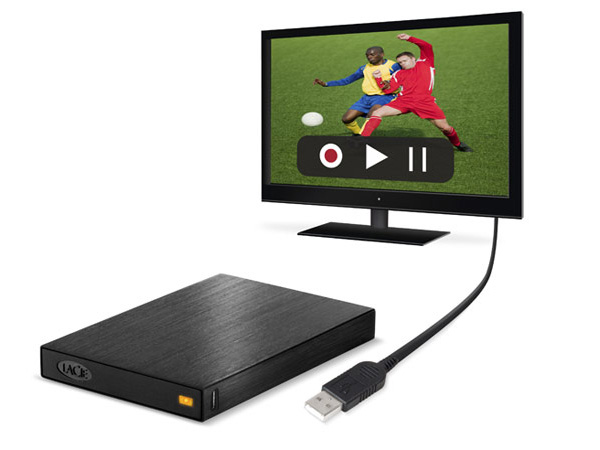 LaCie Rikiki TV, disco duro especial para televisores que graban por USB