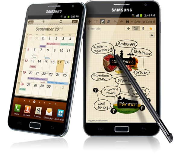 Android 4.0 empieza a llegar a los Samsung Galaxy Note