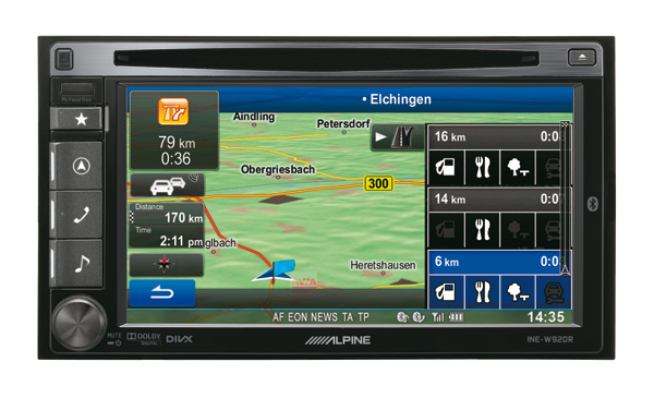 Alpine INE-W920R, nuevo receptor multimedia con navegador 2 Alpinte INE-W920R