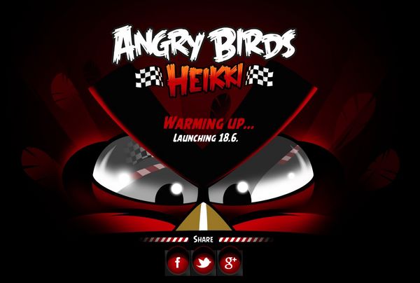 Angry Birds Heikki, ¿primer juego de carreras de los Angry Birds?