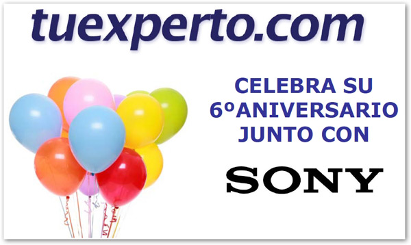 aniversario aniversario tuexperto con sony