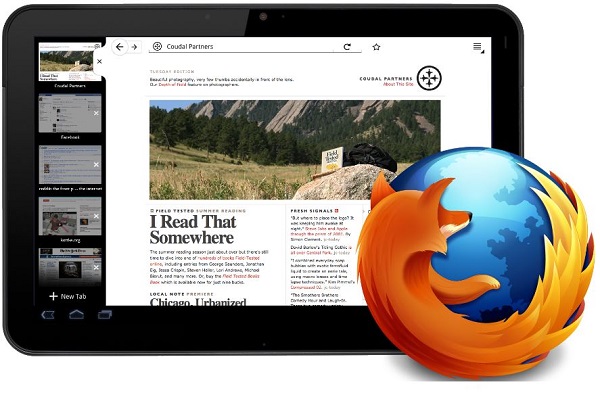 Firefox para tablets