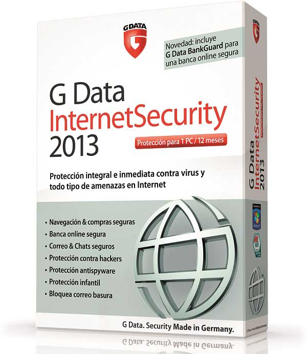 G Data InternetSecurity 2013, análisis a fondo con fotos y opiniones