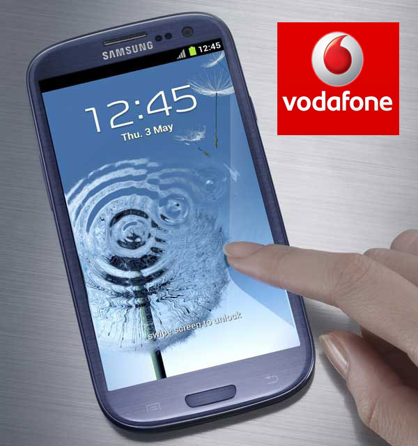 Samsung Galaxy S3, precios y tarifas con Vodafone