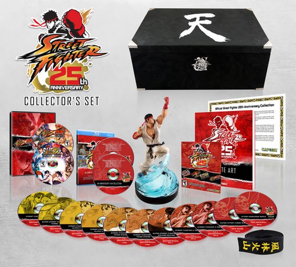 Street Fighter, Capcom lanza un pack especial por su 25 aniversario