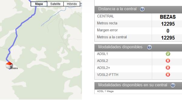 adsl en Rubiales, Teruel