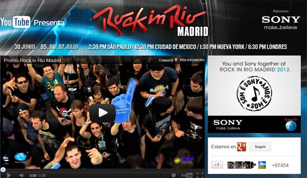 Rock in Rio Madrid, cómo ver gratis los conciertos por Internet