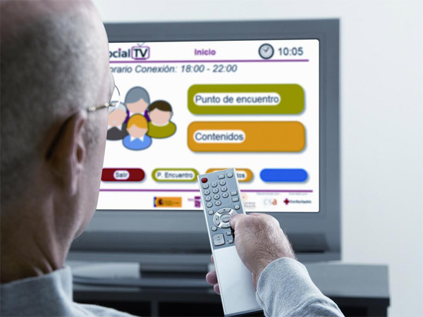 SocialTV, una red social por televisión para los mayores